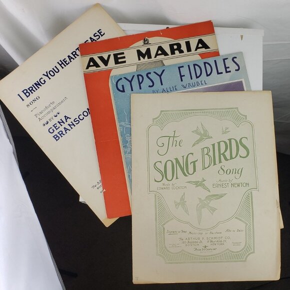 Sheet Music Lot of Four - Picture 1 of 9